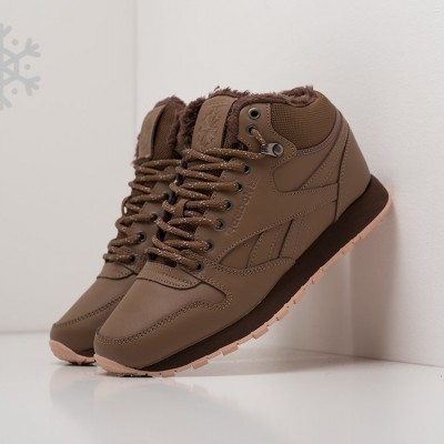 Зимние Кроссовки Reebok Classic Leather Mid Ripple