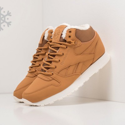 Зимние Кроссовки Reebok Classic Leather Mid Ripple