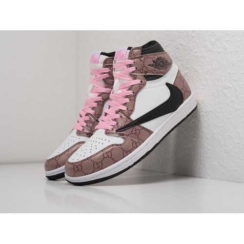 Кроссовки Nike Air Jordan 1 Mid x Travis Scott