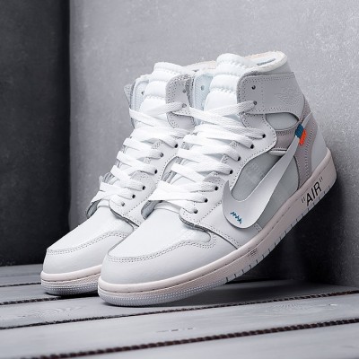 Кроссовки Nike Air Jordan 1 Mid x Off-White