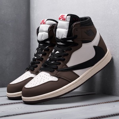 Кроссовки Nike Air Jordan 1 Mid x Travis Scott