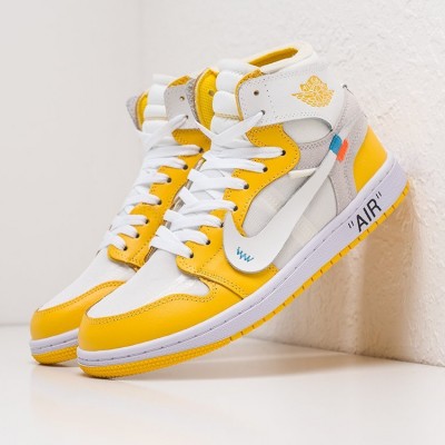 Кроссовки Nike Air Jordan 1 Mid x Off-White